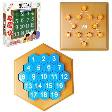 Jogo Sudoku Sortidos 12X12Cm Na Caixa - Ark Brasil - Outros Jogos