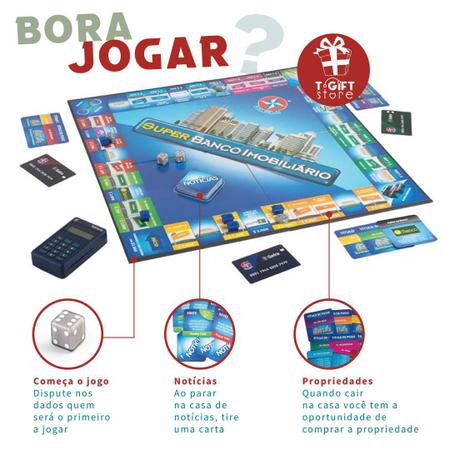 Banco Imobiliário Com Aplicativo Estrela + Jogo De Cartas Uno Copag -  Estrela /Copag - Outros Jogos - Magazine Luiza