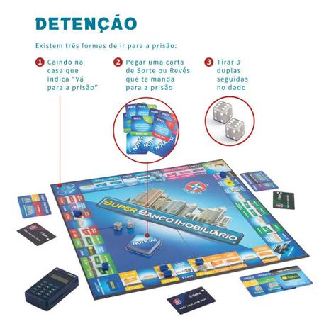 Jogo Banco Imobiliário - Estrela - Xickos Brinquedos