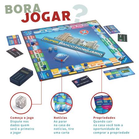 Jogo Super Banco Imobiliário Estrela - Casa & Vídeo