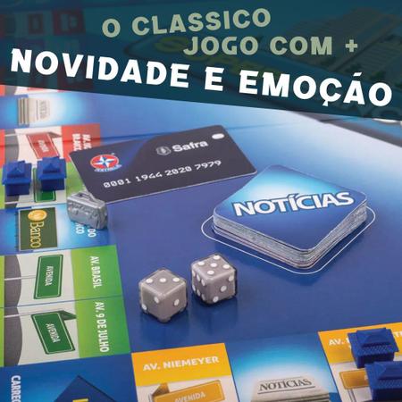 Banco Imobiliário Com Aplicativo Estrela + Jogo De Cartas Uno Copag -  Estrela /Copag - Outros Jogos - Magazine Luiza