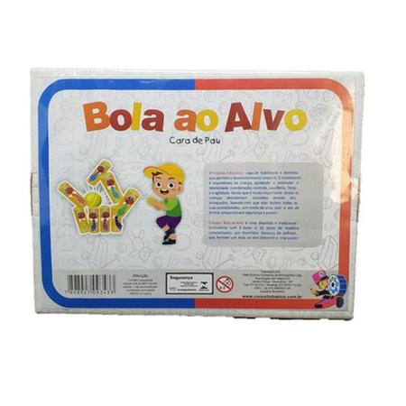 JOGO BOLA AO ALVO CARA DE PAU - BATE BUMBO - 3433