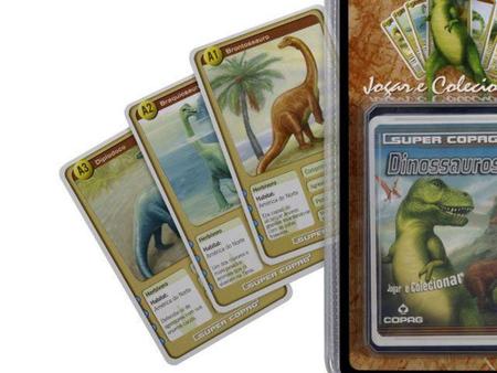 50 Dinossauros Jogo de Cartas Educativos. - Galápagos - Deck de Cartas -  Magazine Luiza