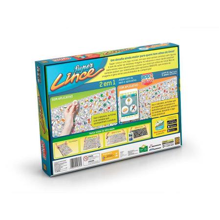 Jogo De Tabuleiro Divertido Para Crianças Super Lince - Grow