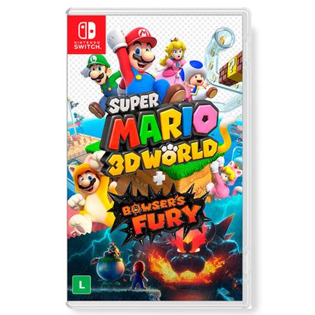 Jogo Super Mario 3D World + Bowsers Fury - Nintendo Switch - Jogos Nintendo  Switch - Magazine Luiza