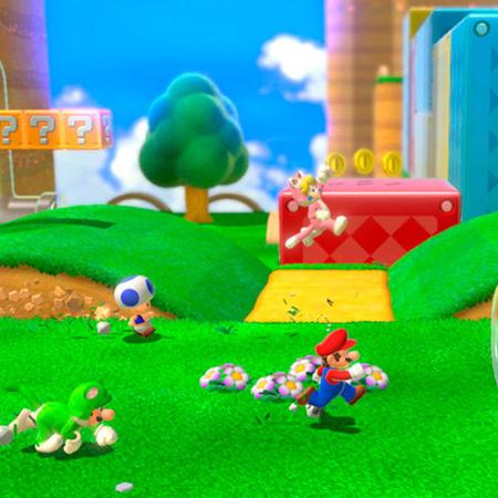 Jogo Switch Super Mario 3d World + Bowsers Fury Fisica