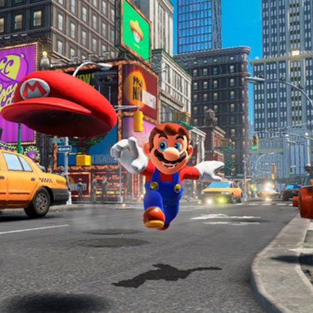 Jogo Super Mario Odyssey Switch Nintendo Switch Midia Fisica