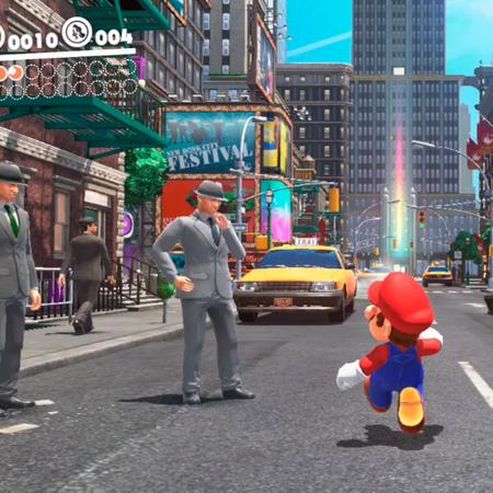 Jogo Super Mario Odyssey Nintendo Switch Mídia Física Original (leia)