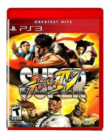 Jogo Super Street Fighter IV Ps3 - Jogos de Luta - Magazine Luiza