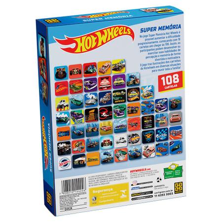 Imagem de Jogo Supermemória Hot Wheels