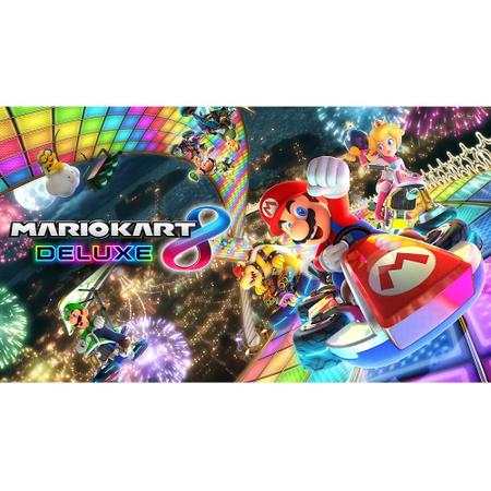 Jogo Mario Kart 8 Deluxe Nintendo Switch Mídia Física - Jogos de Corrida e  Voo - Magazine Luiza