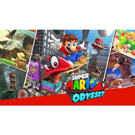 Jogo Switch Super Mario Odyssey , NINTENDO NINTENDO - Jogos de Plataforma -  Magazine Luiza