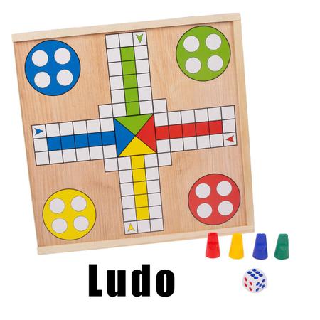 Pais & Filhos - Jogo: 6 Jogos Clássicos - 6 em 1 #Dama #Ludo