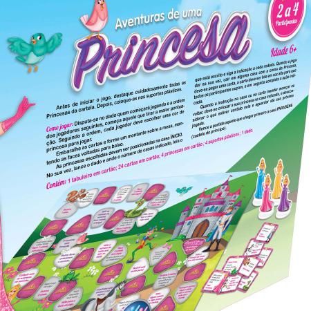 Jogo Tabuleiro Aventuras de uma Princesa - Pais & Filhos - Pais&Filhos -  Jogos de Tabuleiro - Magazine Luiza