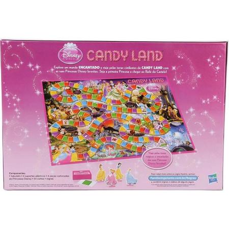 Jogo Hasbro Candy Land Princesas Disney