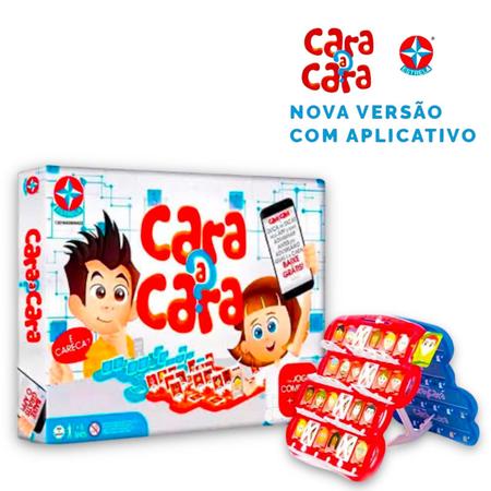 Jogo Tabuleiro Cara A Cara Com Aplicativo - Original Estrela