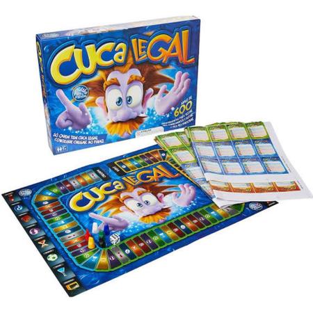 Combo - Jogo Cuca Legal 600 Perguntas + 6 Jogos Clássicos Damas