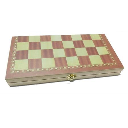 Jusenda 15 x 15 jogo de xadrez madeira faia luxo grande gamão conjunto  com placa de