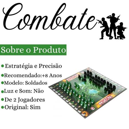 Jogo De Tabuleiro Combate Estratégia Estrela Original - Brinquedos de  Estratégia - Magazine Luiza