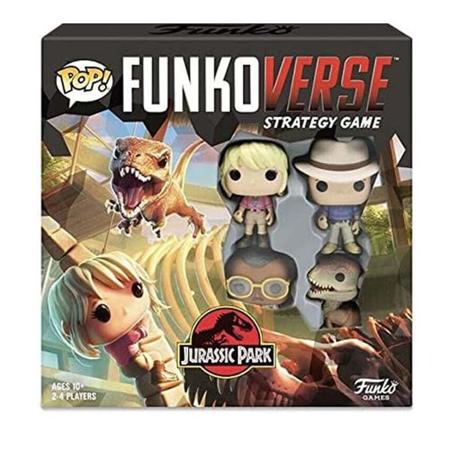 Imagem de Jogo Tabuleiro Jurassic Park Funkoverse 2-4 Players Original