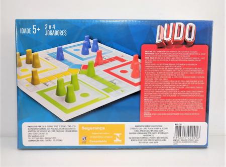 Jogo Tabuleiro Ludo Clássico Estratégia Inteligência Presente 2201 - Coluna  - Brinquedos de Estratégia - Magazine Luiza