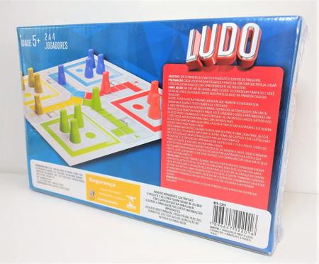 Jogo Tabuleiro Ludo Clássico Estratégia Inteligência Presente 2201 - Coluna  - Brinquedos de Estratégia - Magazine Luiza