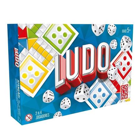 Jogo De Tabuleiro Ludo Clássico Edição Especial