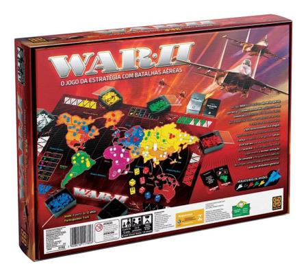 JOGO TABULEIRO MESA WAR 2 GROW ORIGINAL NOVO ESTRATÉGIA - Lepetiti