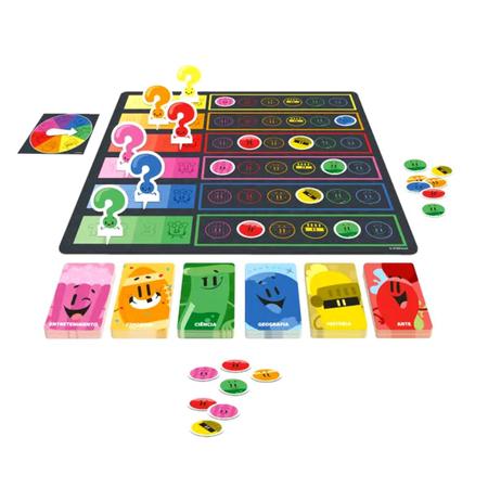 Jogo De Cartas Com Perguntas E Respostas Para Adivinhação - ShopJJ -  Brinquedos, Bebe Reborn e Utilidades