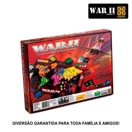 Jogo War 2 Grow Completo Tabuleiro Antigo Anos 70 | Jogo de Tabuleiro Grow  Usado 43250937 | enjoei