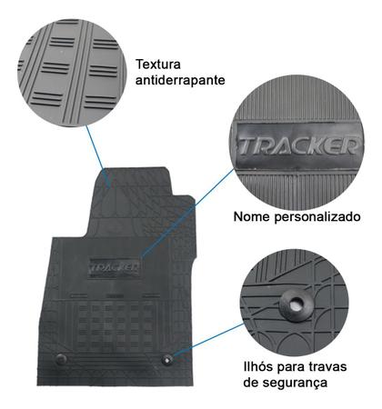 Imagem de Jogo Tapete Interno Reforçado Chevrolet Tracker 2013 a 2017 