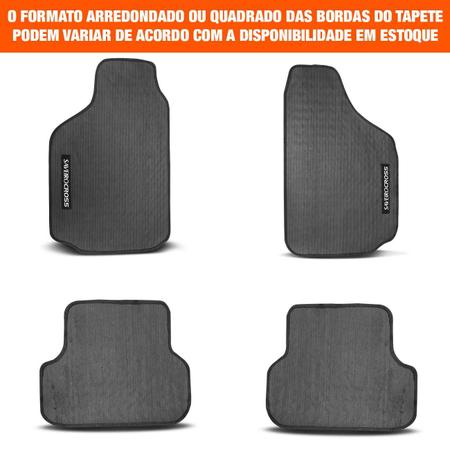 Jogo de Tapetes Automotivos PVC Saveiro Cross - Connect Parts