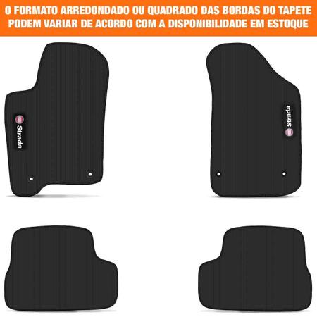 Jogo Tapete PVC Saveiro Cross G6 2013 a 2016 G7 2016 a 2020 Cabine Dupla  Logo Bordada 4 Peças - SP - Tapete para Carro - Magazine Luiza