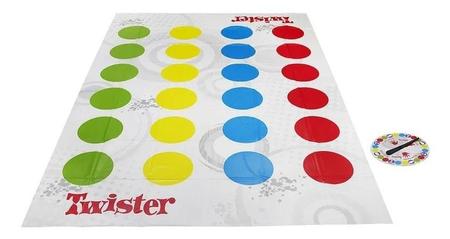 Imagem de Jogo Tapete Twister Brincadeira de Família Edição Hasbro