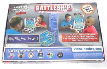 Imagem de Jogo Tático de Combate Battleship Hasbro Novo com Grade 2 Faces