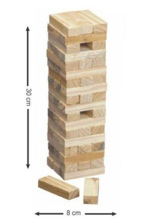 Imagem de Jogo Terremoto 54 Peças - Brincadeira De Criança