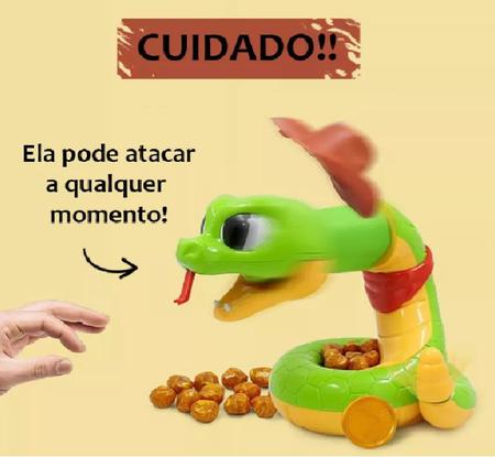 Brinquedo Tesouro Da Serpente Ação Pegue Ouro Jogo Divertido - ZOOPTOYS -  Outros Jogos - Magazine Luiza