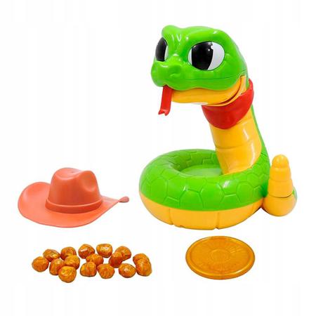 Jogo Tesouro Serpente Cobra Pegue Ouro Brinquedo Divertido