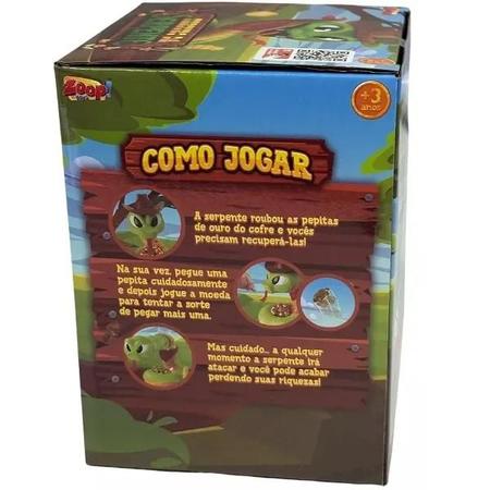 Jogo Tesouro Da Serpente Brinquedo Divertido Jogo Da Cobra Com Manual -  Zoop Toys