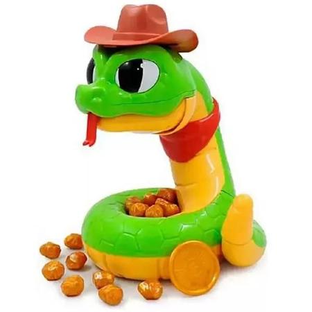 Jogo Tesouro Serpente Cobra Pegue Ouro Brinquedo Divertido