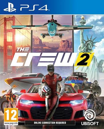 Jogo The Crew 2 - PS4 Mídia Física - Ubisoft - Jogos de Corrida e