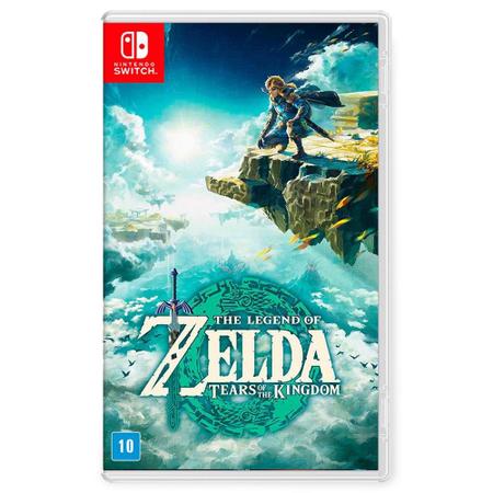 Jogo The Legend of Zelda: Tears of The Kingdom Nintendo Switch Mídia Física  - Jogos de Ação - Magazine Luiza