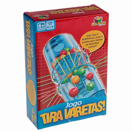 Jogo Foguete Tira Vareta Cai Bolinha Palitos Art Brink - DAAUTILIDADES