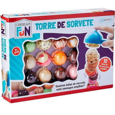 JOGO TORRE DE SORVETE - MULTIKIDS