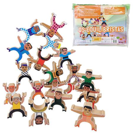 3 Jogos Em 1 Bichinhos Equilibristas Brinquedo Torre Madeira - Pais e  filhos - Outros Jogos - Magazine Luiza