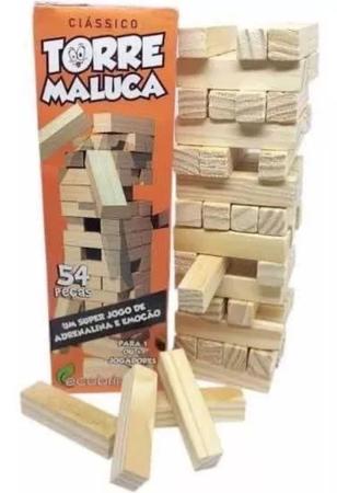 Brinquedo Jogo Torre Maluca Caiu Perdeu Jogo De Estratégia - Alfabay - Cubo  Mágico - Quebra Cabeças - A loja de Profissionais e Colecionadores!