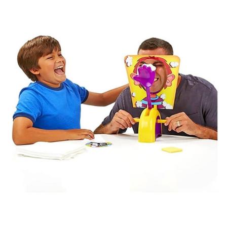 Jogo da Torta na Cara Infantil Criança 5 + Anos Colorido Polibrinq