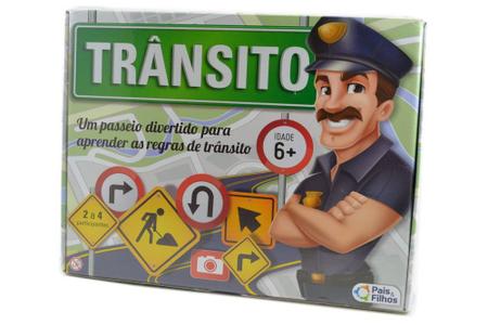 Jogo educativo de tabuleiro com dado transito pais e filhos - Jogos de  Tabuleiro - Magazine Luiza