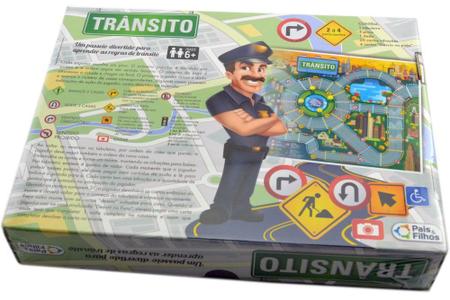 Jogo de Tabuleiro Para Aprender Regras de Transito - Pais e Filhos - Jogos  de Tabuleiro - Magazine Luiza