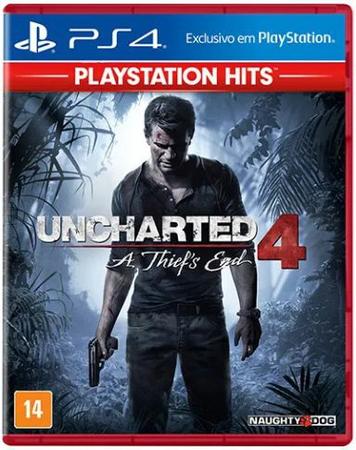 Uncharted 4: A Thiefs End para PS4 - Naughty Dog - Jogos de Ação